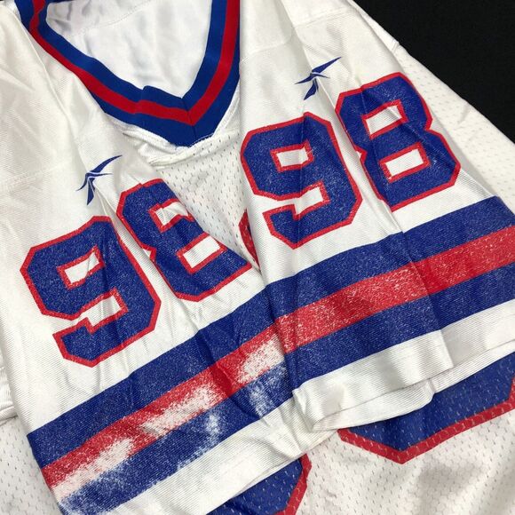 2000s Y2K New York Giants Armstead #98 Reebok Jersey size 46 XL B13 - Picture 6 of 8